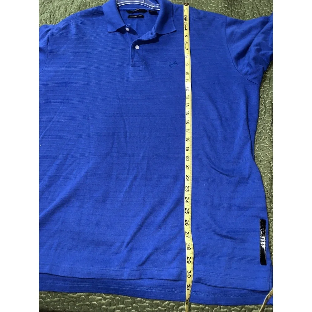 SEAN JOHN POLO mens  2xl‎  Blue  SHORT SLEEVE SHIRT Pullover Casual